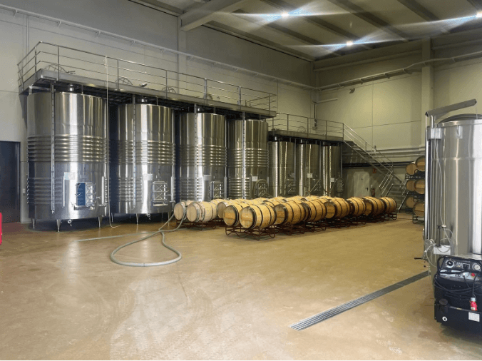 Bodegas El Hacedor proceso 1